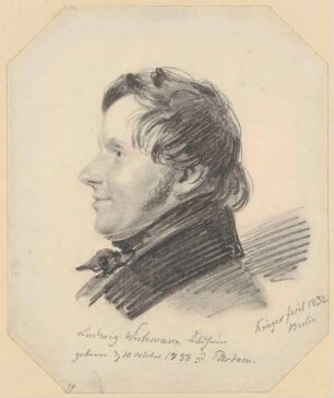 Bildnis Wichmann, Ludwig Wilhelm (1788-1859), Bildhauer