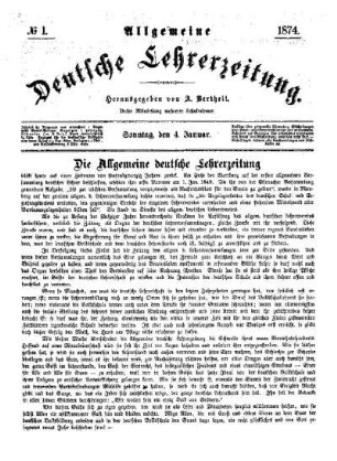 Die Allgemeine deutsche Lehrerzeitung