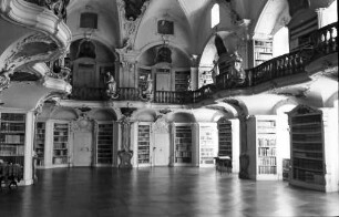 St. Peter: Bibliothek mit zwei Allegorien