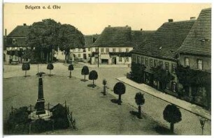 Belgern. Straßenansicht