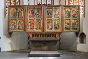 Jakobusaltar — Szenen aus der Legende um Jesus Christus