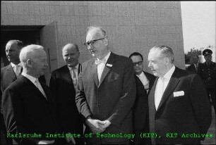 Besuch von Dr. Karl Heinrich Lübke (Bundespräsident der Bundesrepublik Deutschland (BRD)) am Kernforschungszentrum Karlsruhe (KfK)