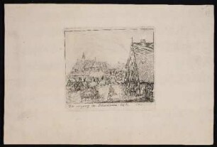 Der eingang in Schweinau bej N. 1711. - Nürnberg-Schweinau