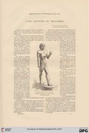 5: Exposition universelle de 1878, [1] : l'@art égyptien au Trocadéro