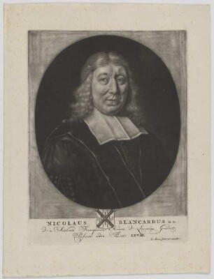 Bildnis des Nicolaus Blancardus