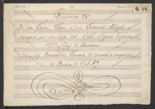Quintette; vl (2), vla, vlc (2); C-Dur; G 298; op. 25,4