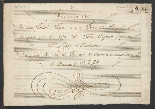Quintette; vl (2), vla, vlc (2); C-Dur; G 298; op. 25,4