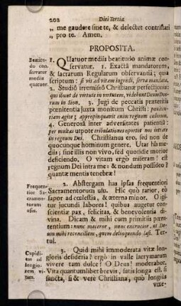 202-203, Diei Tertiae Proposita