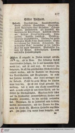 Eilfter Abschnitt