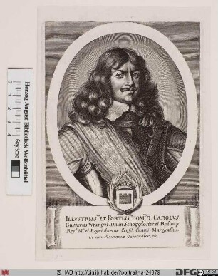 Bildnis Carl Gustaf Wrangel, 1651 Graf von Salmis