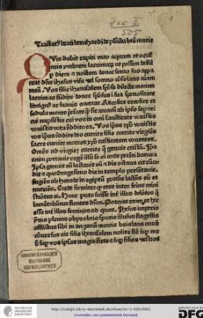 De planctu beatae Mariae Virginis