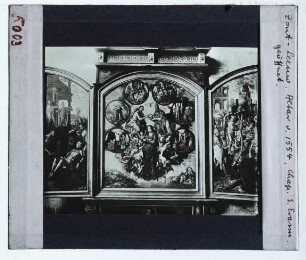 Aertsen, Sieben Freuden Mariens : Altar geöffnet