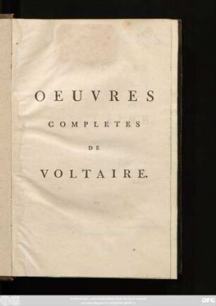 T. 60 = T. 9: Recueil Des Lettres De M. De Voltaire. 1767 - 1768.