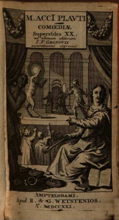 M. Acci[i] Plavti Comoediae Superstites XX.