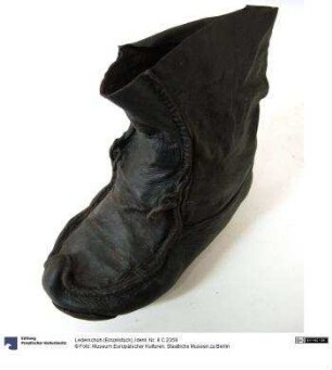 Lederschuh (Einzelstück)