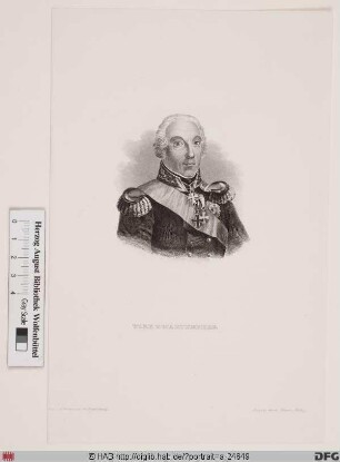 Bildnis Hans David Ludwig Yorck (von Wartenburg) (1814 Graf)