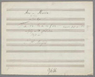 Ave Maria; B; S, pf - BSB Mus.Schott.Ha 10214-2