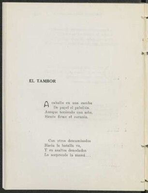 El tambor