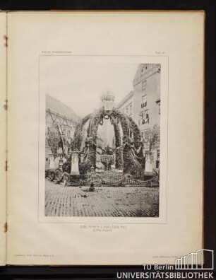 Tafel 23. Brunnen-Umkleidung Alter Markt