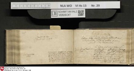 Stammbuch des Gottfried Crusius (Cruse) aus Stendal