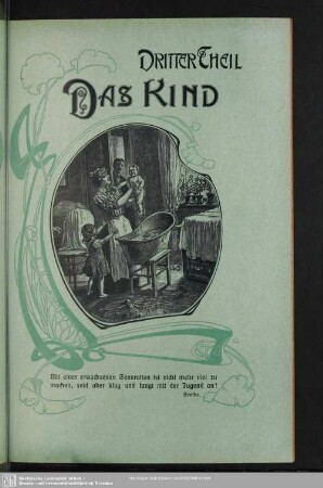Dritter Teil: Das Kind