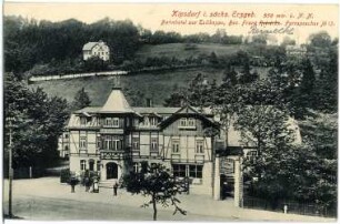 Kipsdorf. Hotel Tellkoppe