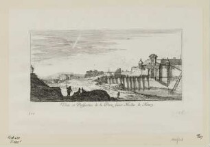 Veüe et perspective de la porte Sainct Nicolas de Nancy, aus: "Ansichten von Lothringen"