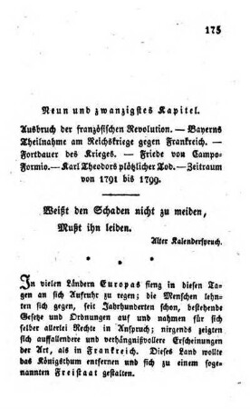 Neun und zwanzigstes Kapitel