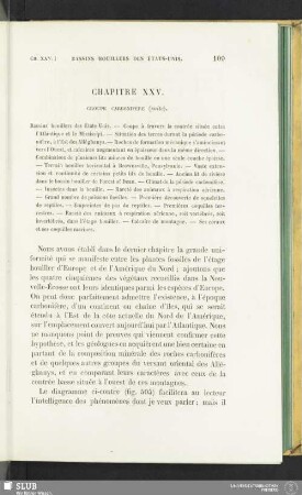 Chapitre XXV. Groupe carbonifère (suite)