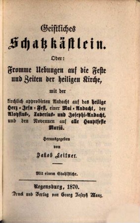 Handbücher des klösterlichen Lebens, 5