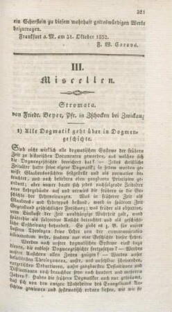 321-331 Miscellen