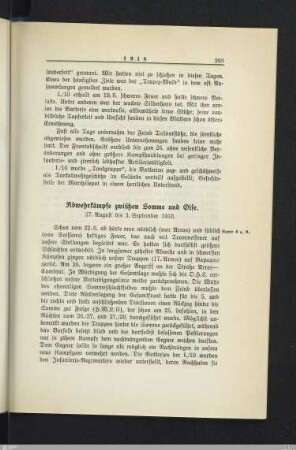 Abwehrkämpfe zwischen Somme und Oise