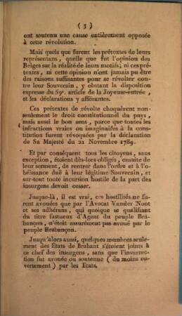 A Sa Majesté L'Empereur Et Roi en son Conseil Souverain de Brabant