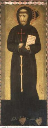 Heilige des Franziskanerordens und Verkündigung, Heiliger Franziskus