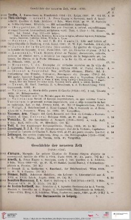 Geschichte der neueren Zeit (Nr. 2145 - 2266)