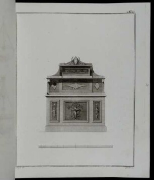 No. 6. Schrank für Trinkgeschirr oder Büffet