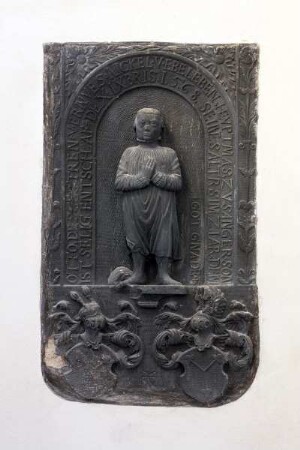 Zwei Epitaphe für die Söhne des Nickel von Ebeleben, Christof und Otto (gest. 1568)