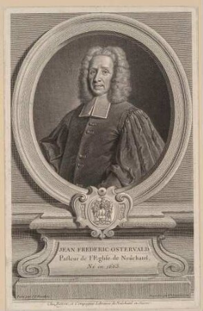Bildnis Ostervald, Jean Frédéric