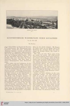 Kunsthistorische Wanderungen durch Katalonien