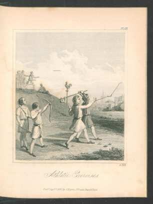 Tafel IX.: Athletic Exercises.