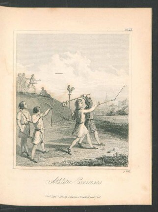 Tafel IX.: Athletic Exercises.