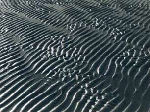Strukturen im Sandboden, Watt