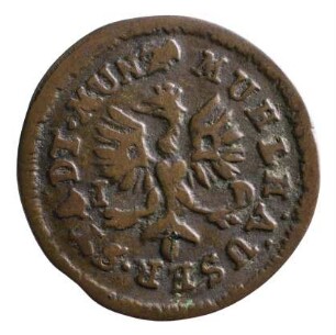 Münze, 2 Pfennig, 1706