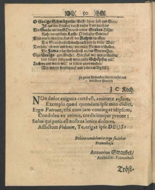 Non dolor exiguus, certè est, amittere costam, [...]