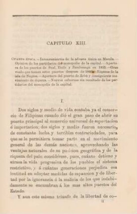 Capítulo XIII. Cuarta época ...