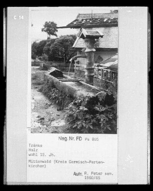 Tränke, Mittenwald (Kreis Garmisch-Partenkirchen)