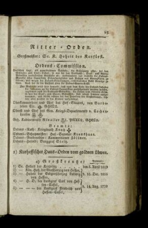 Ritter-Orden