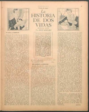 La historia de dos vidas : Cartas de amor
