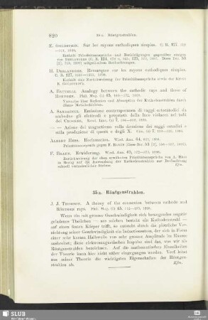 35a. Röntgenstrahlen