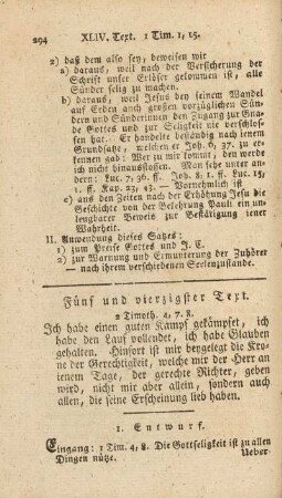 Fünf und vierzigster Text